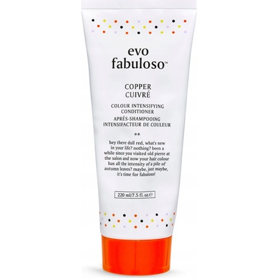 EVO Fabuloso Colour Boosting Treatment maska na vlasy pre zvýraznenie farby vlasov Copper 220 ml