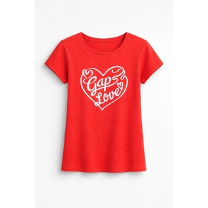 GAP Бебешка тениска с щампа Gap GAP | Cherven | Момичешки | XS