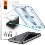 Spigen Samsung S24 Plus SPIGEN EZ FIT HD екранен протектор стъкло 2бр 2.5D, 9H + рамка, TRANSFER AGL07432 (AGL07432)