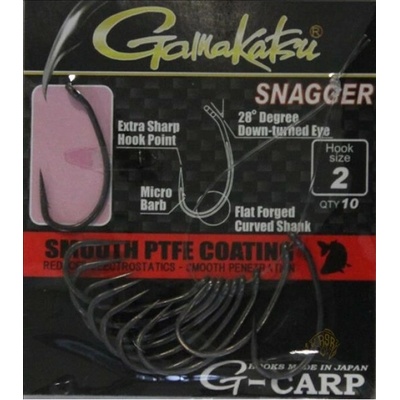 GAMAKATSU G-Carp Snagger vel.8 10 ks