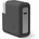 elago MacBook Charger Cover - силиконов калъф за MagSafe 2 60W и Apple USB-C 61W захранвания (тъмносив)