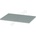 Cersanit S1015-026 - Горен плот за шкафове под мивка TIRSO 60x45 cm в ментов цвят (CS0228)