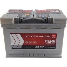 Fiamm Titanium PRO 12V 74Ah 680A L3X 74P