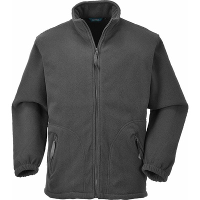 PortWest bunda Argyll Heavy F400 fleece Šedá slate