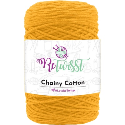ReTwisst Chainy Cotton 25 slunečnicová