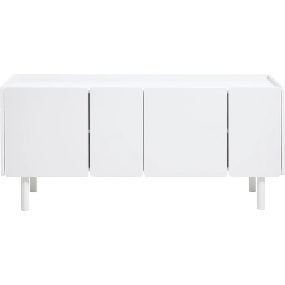 Unique Furniture Бял скрин 160x70x45 cm Bera - Unique Furniture (54090000)