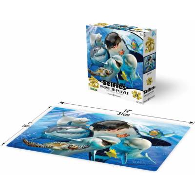 PRIME 3D puzzle Selfie v oceánu 48 ks