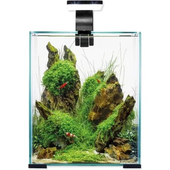 Aquael Shrimp Smart Day & Night akvarijní set černý 25 x 25 x 30 cm, 19 l