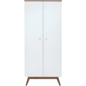 Black Red White Двукрилен гардероб heda szf2d