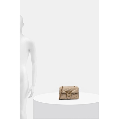 PINKO чанта crossbody дамска от кожа (100040.A0F2)