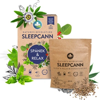 Annabis Sleepcann Spánek Relax 60 tabliet