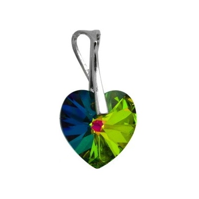 iŠperky Strieborný prívesok srdiečko Swarovski ID|108390