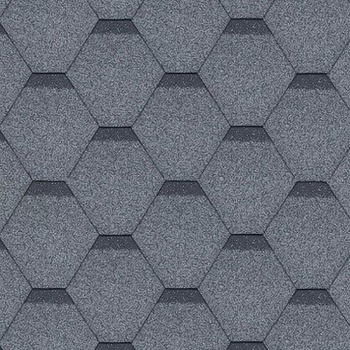 Shinglas Rock Hexagonal sivá