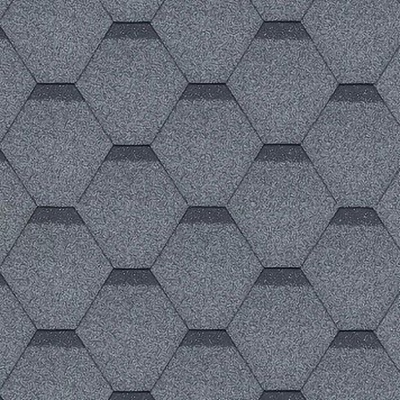 Shinglas Rock Hexagonal sivá