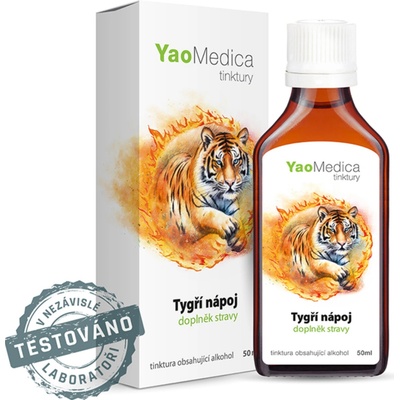 YaoMedica 122 Tygří nápoj bylinná tinktura 50 ml