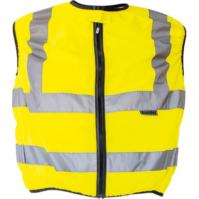 Korntex Schleiz Bezpečnostná vesta pre motorkárov KX511 Signal Yellow