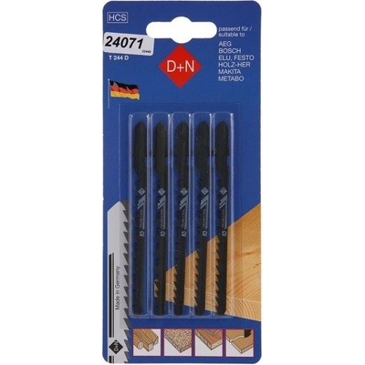 Levior Plátky do přímočaré pily HCS 75/1,3mm 5ks 32440