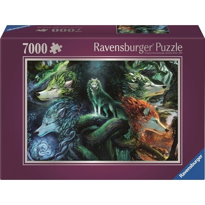 RAVENSBURGER Mystičtí vlci 7000 dílků