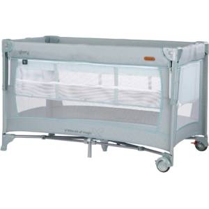 Chipolino Бебешка кошара с падаща страна Chipolino - Glory, босилек (KOSIGL2503BA) - ozone