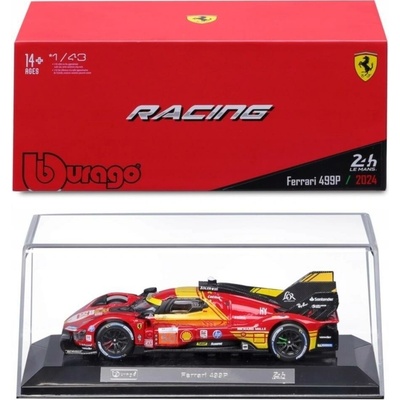 Bburago Ferrari 499P #50 LMH FIA 24h Le Mans Hypercar 202418-36316 1:43