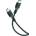 Cellularline Кабел Cellularline - 5А, USB-C/USB-C, 1 m, черен (USBDATAC2C5A1MK)