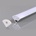 OPTONICA АЛУМИНИЕВ ПРОФИЛ ЪГЪЛ ЗА LED ЛЕНТА СИВ L=2m 16x16x10.5mm (5150)