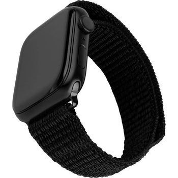 FIXED Найлонова спортна каишка за Apple Watch 38/40/41 мм, черна, FIXNST2-436-BK (FIXNST2-436-BK)