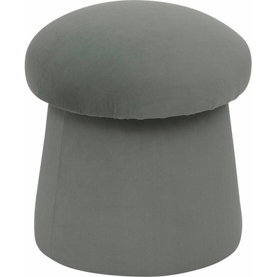 Atmosphera Kulatý taburet NOA, houba, průměr 37 cm, šedý