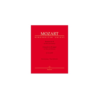 Concerto for Flute D major KV 314 285d koncert pre priečnu flautu a klavír Wolfgang Amadeus Mozart