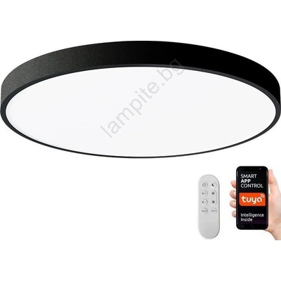 Immax 07249L-LED Димируема лампа SEMPLICI 48W/230V Wi-Fi Tuya черен + д. у (IM1335)