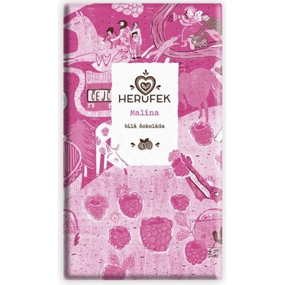Herufek Malina 48% bílá BIO 50 g