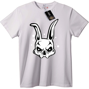 NOONEBRAND Тениска Зайче-skull - 2XL, White
