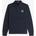 Fred Perry Блуза Fred Perry Men's Badge Collar Ribbed Crew Sweatshirt - Navy 608
