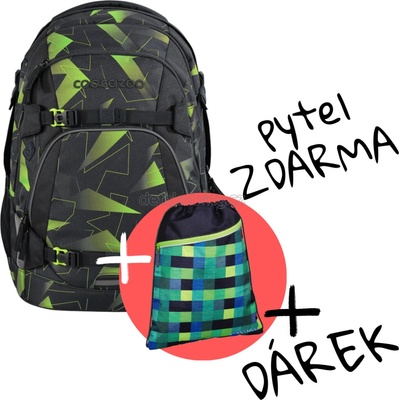 Hama Coocazoo ruksak Mate Lime Flash 211321