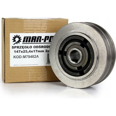 Mar Pol Odstředivá spojka 147x25,4 mm 2-řemeny M79482A – Zboží Dáma