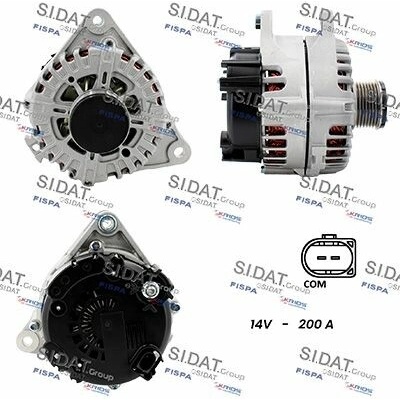 Alternátor SIDAT A12VA1401A2