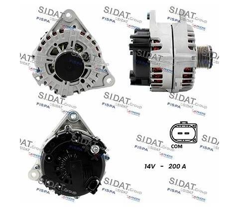 Alternátor SIDAT A12VA1401A2