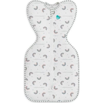 Love To Dream Swaddle UP Zavinovačka biela dúha Original