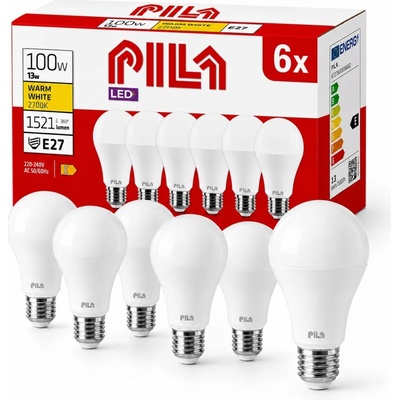Pila LEDbulb ND E27 E27 14 W teplá biela