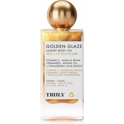 Truly Golden Glaze hydratačný telový olej s rozjasňujúcim efektom 90 ml