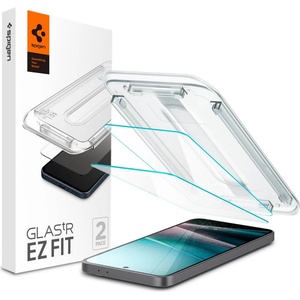 Spigen Стъклен Протектор за Samsung A56, Spigen Glas. tR EZ Fit 2бр. , Прозрачен (AGL09202)