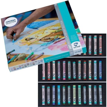 Van Gogh Sada suchých pastelov Portrait Selection 36 dielna