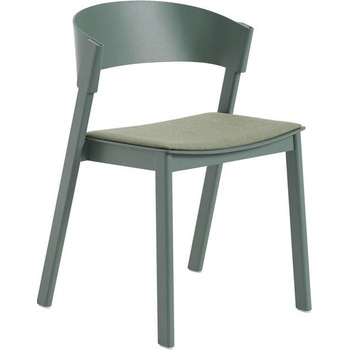 Muuto Cover Side Chair zelená / remix 933