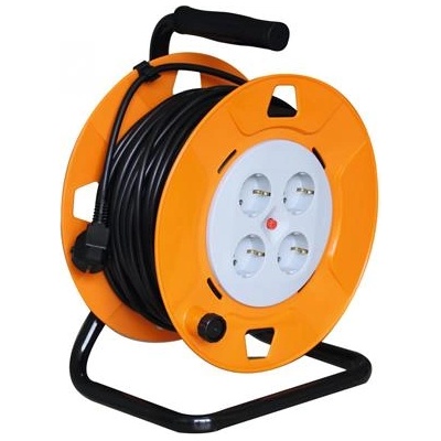 Somogyi Elektronic Кабелен барабан с кабел, 25 м, метална основа, home hjr 4-25 (hjr 4-25)