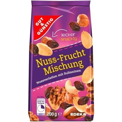 G G směs ořechů s rozinkami 200 g