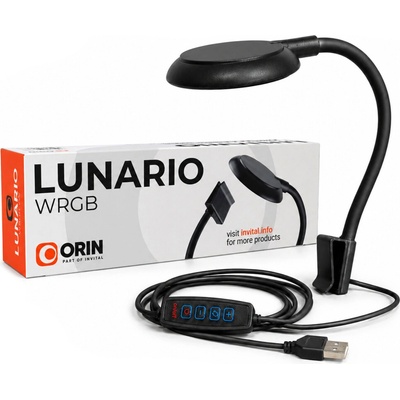 ORIN Lunario WRGB LED lampička 7 W čierna