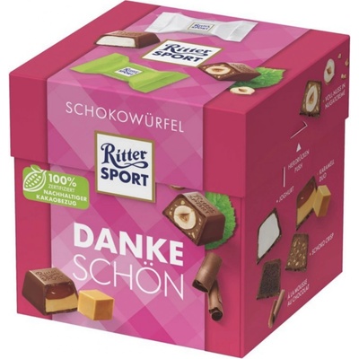 Ritter Sport choco cubes THANK YOU 176 g