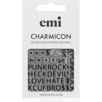 emi Charmicon Punk Rock Стикери за нокти 3D #183