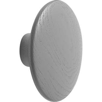 Muuto Кука за стена Dots Wood 6, 5 см тъмносива (03204)