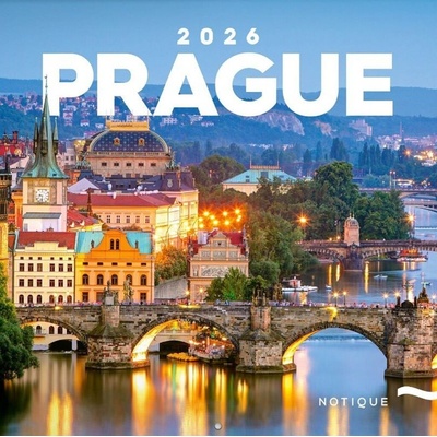 NOTIQUE Poznámkový Praha 30 x 30 cm 2026